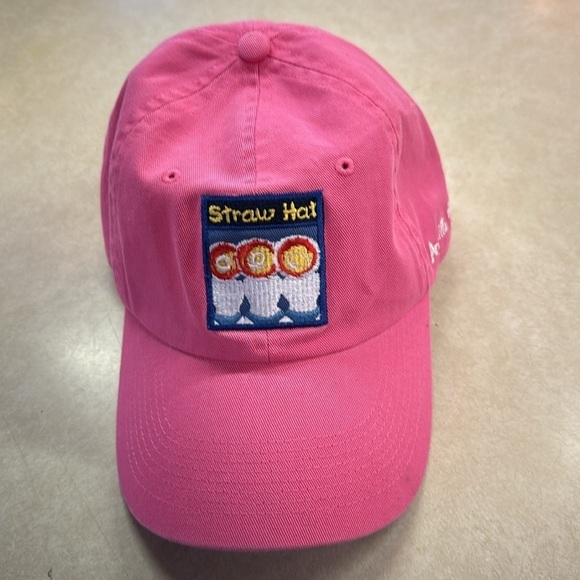 T Cout Outfitters Cotton Pink Navy Ball-cap Snap w/ Slide Adjustable Back OS - Picture 7 of 10